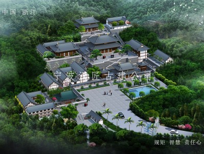 芜湖观音寺建设方案规划图