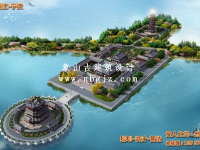 芜湖寺庙建筑整体规划设计